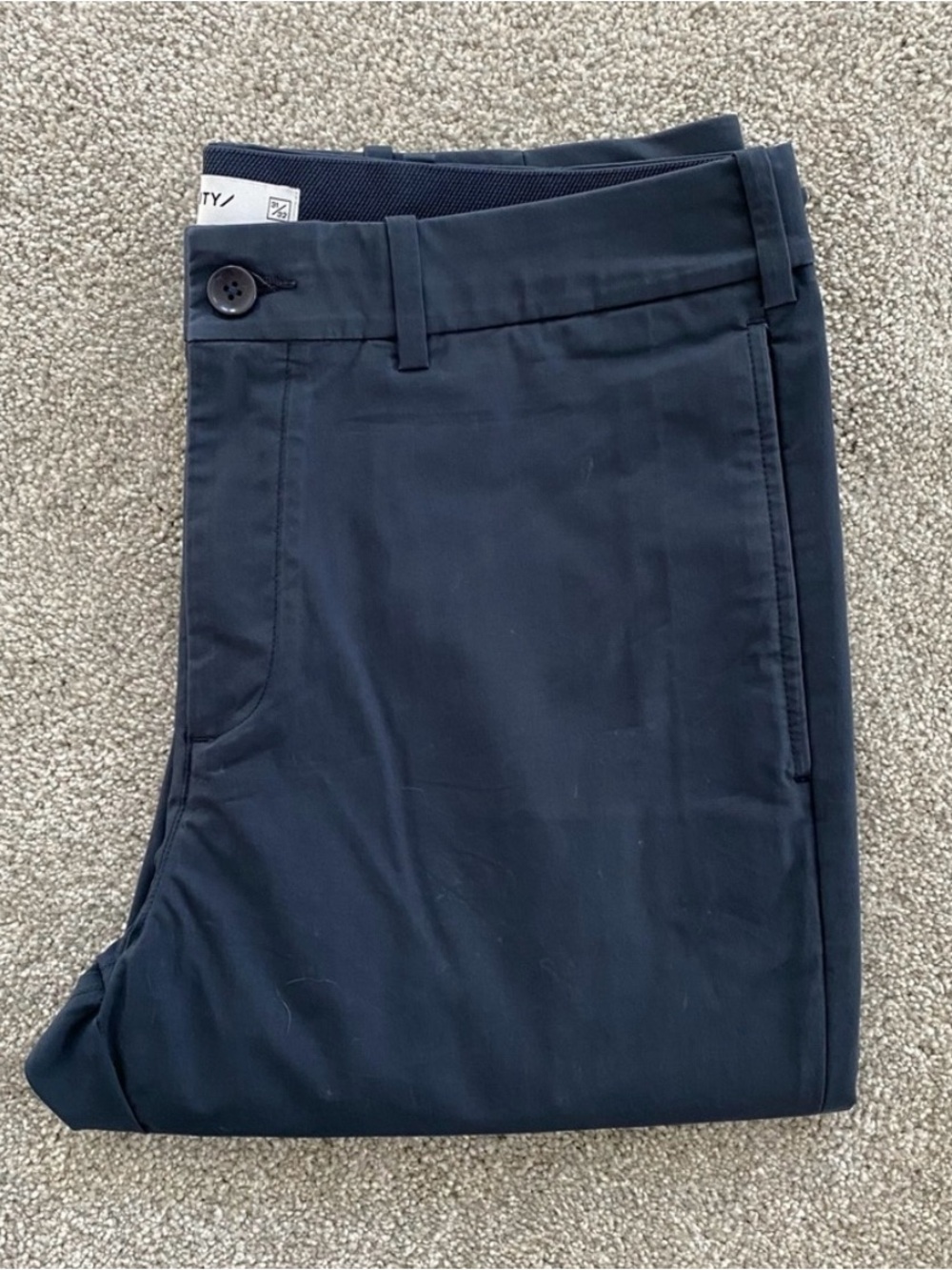 Men's Hill City Navy Casual Pants
